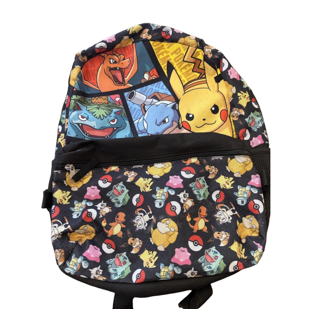2020 Bioworld Pokemon Backpack, Multicolor